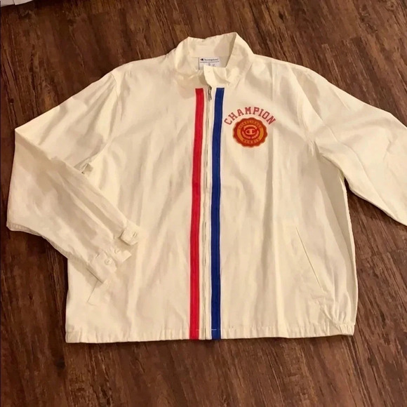 Champion Varsity Jacket Crest Patch Full Zip Men’s Size XL NWT - Picture 7 of 14